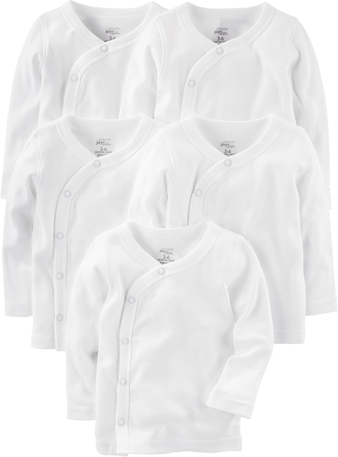 Simple Joys by Carters Baby SideSnap 5-Pack