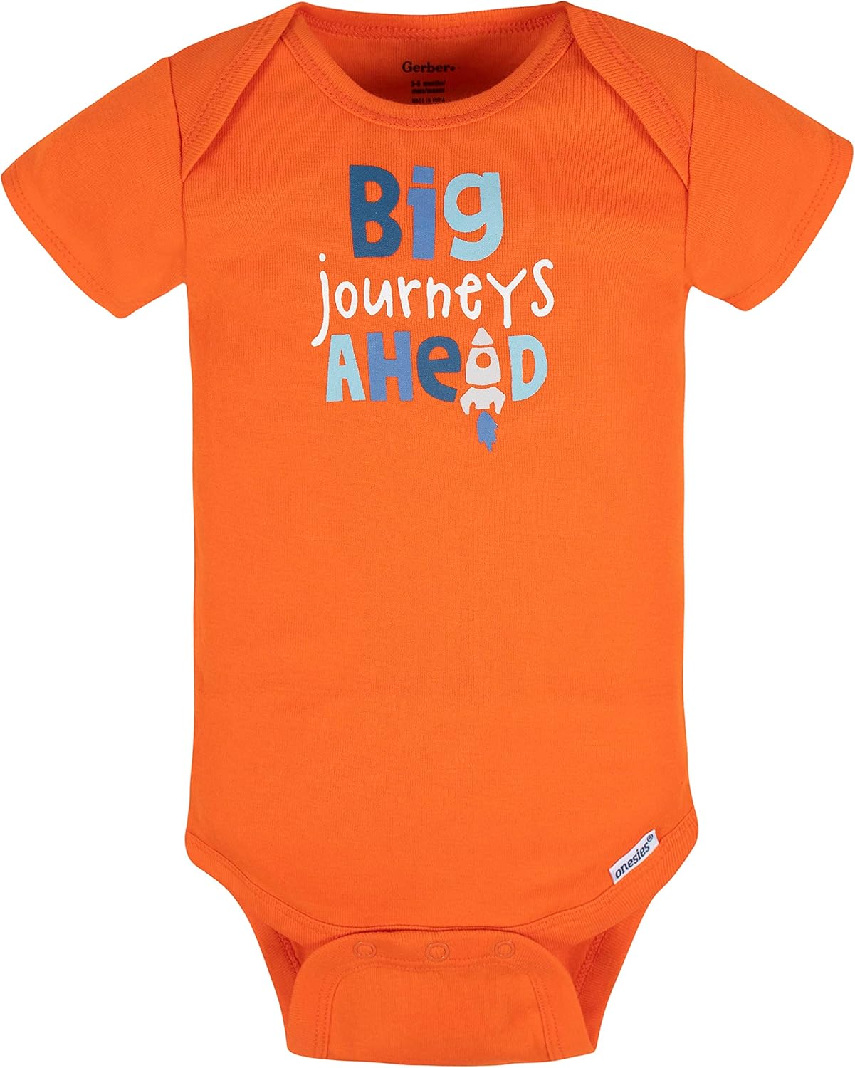 5-Piece Gerber Baby Boys 5-PackShort Sleeve Onies bodysuits