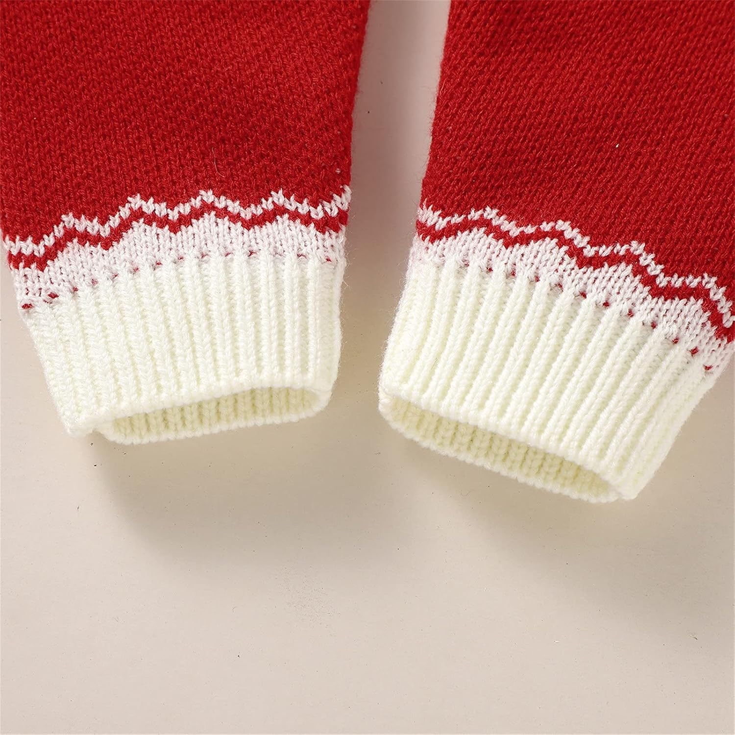 Christmas Sweater Romper Set for Babies