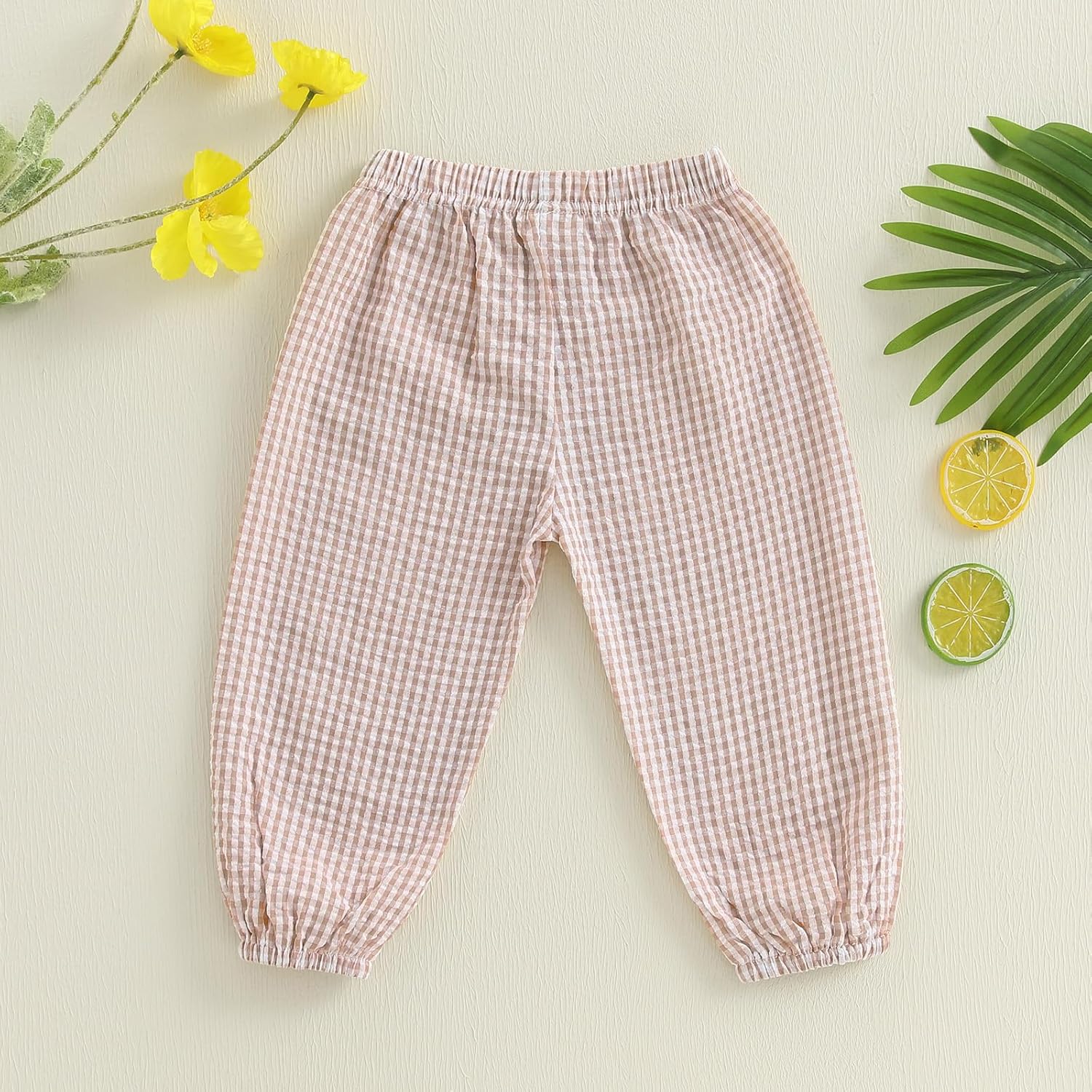 Plaid Toddler BoyGirl Summer Bloomers