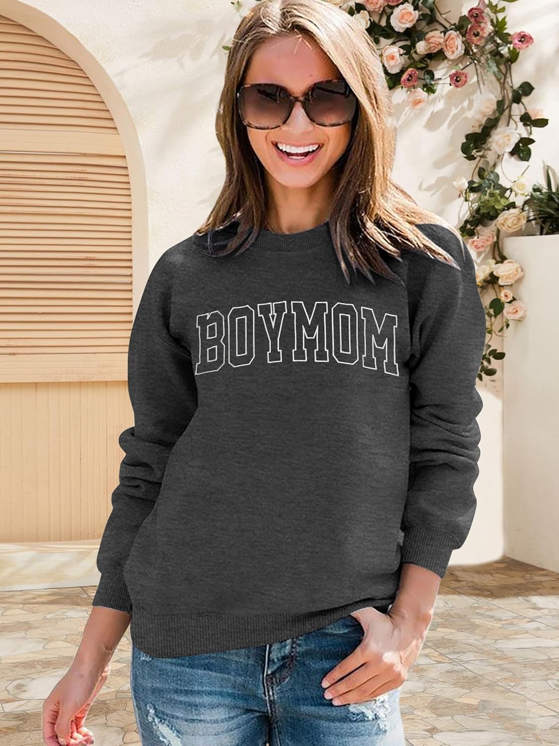 Perfect for Moms HT Boy Mom Sweatshirt