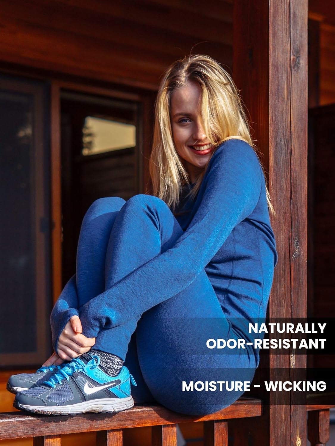 Merino Wool Base Layer Womens Pants