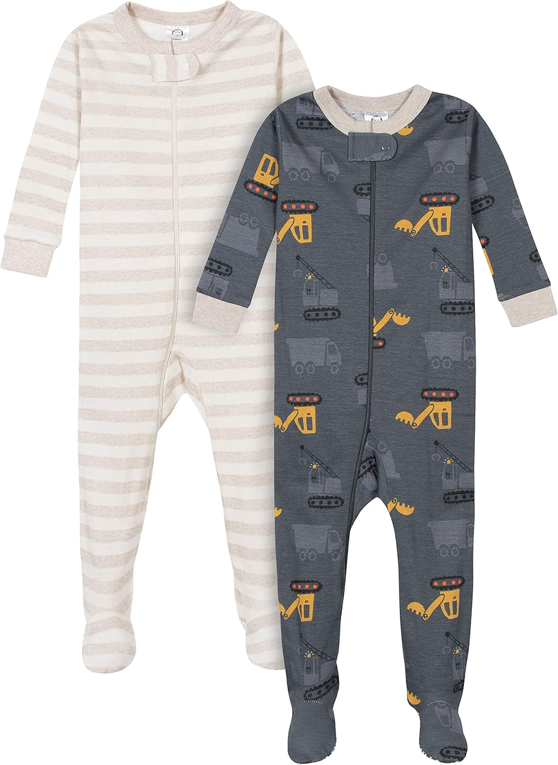 Perfect for Boys 2-Pack Footed Pajamas Gerber Baby