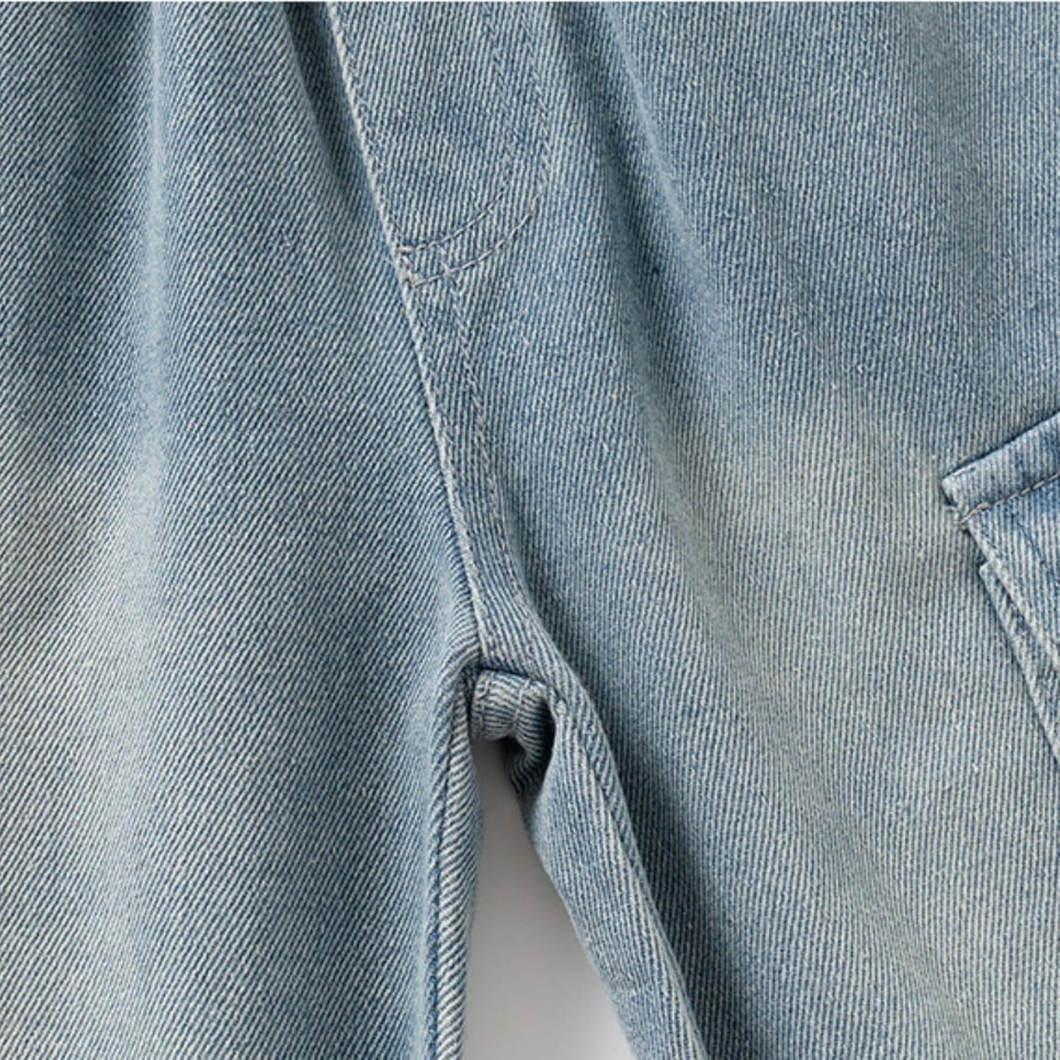 Baggy Distressed Denim Joggers for Boys