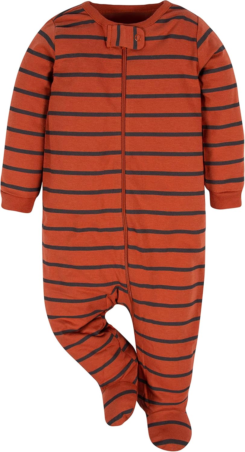 4-Pack Sleep N Play Footies for Babies - Soft Warm Comfortable
