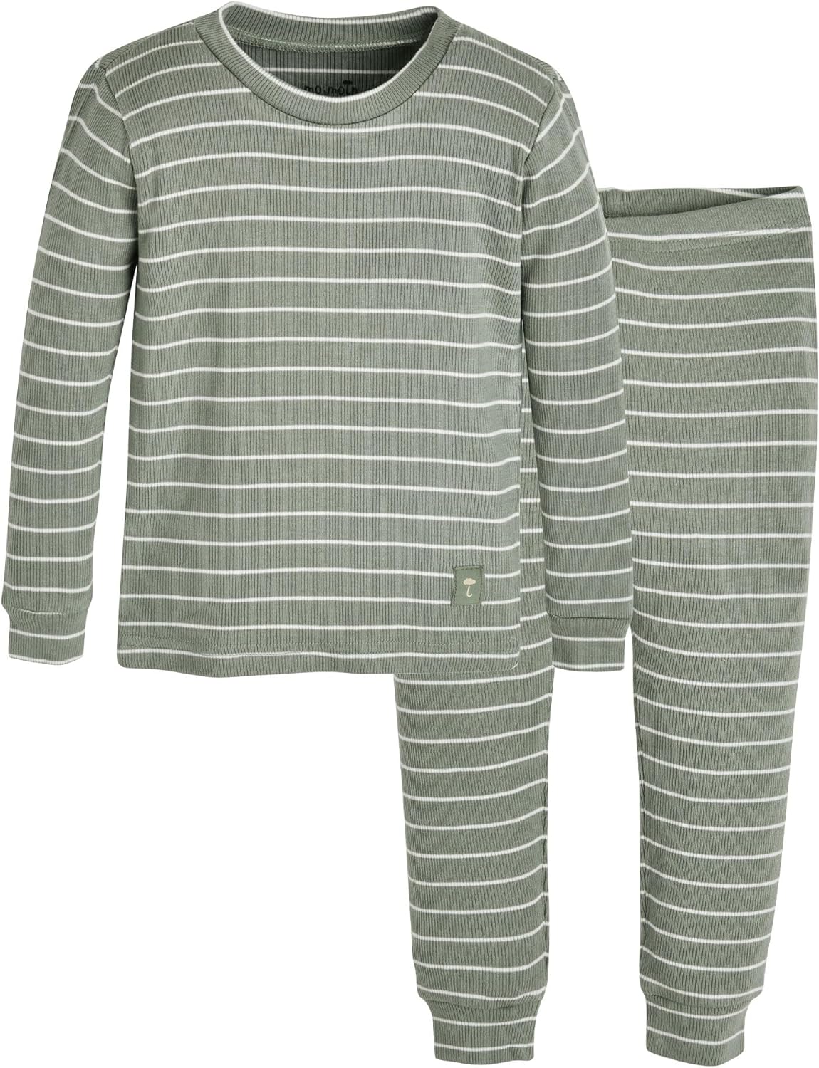 Blocked Stripe Pajamas Set unisex soft comfy