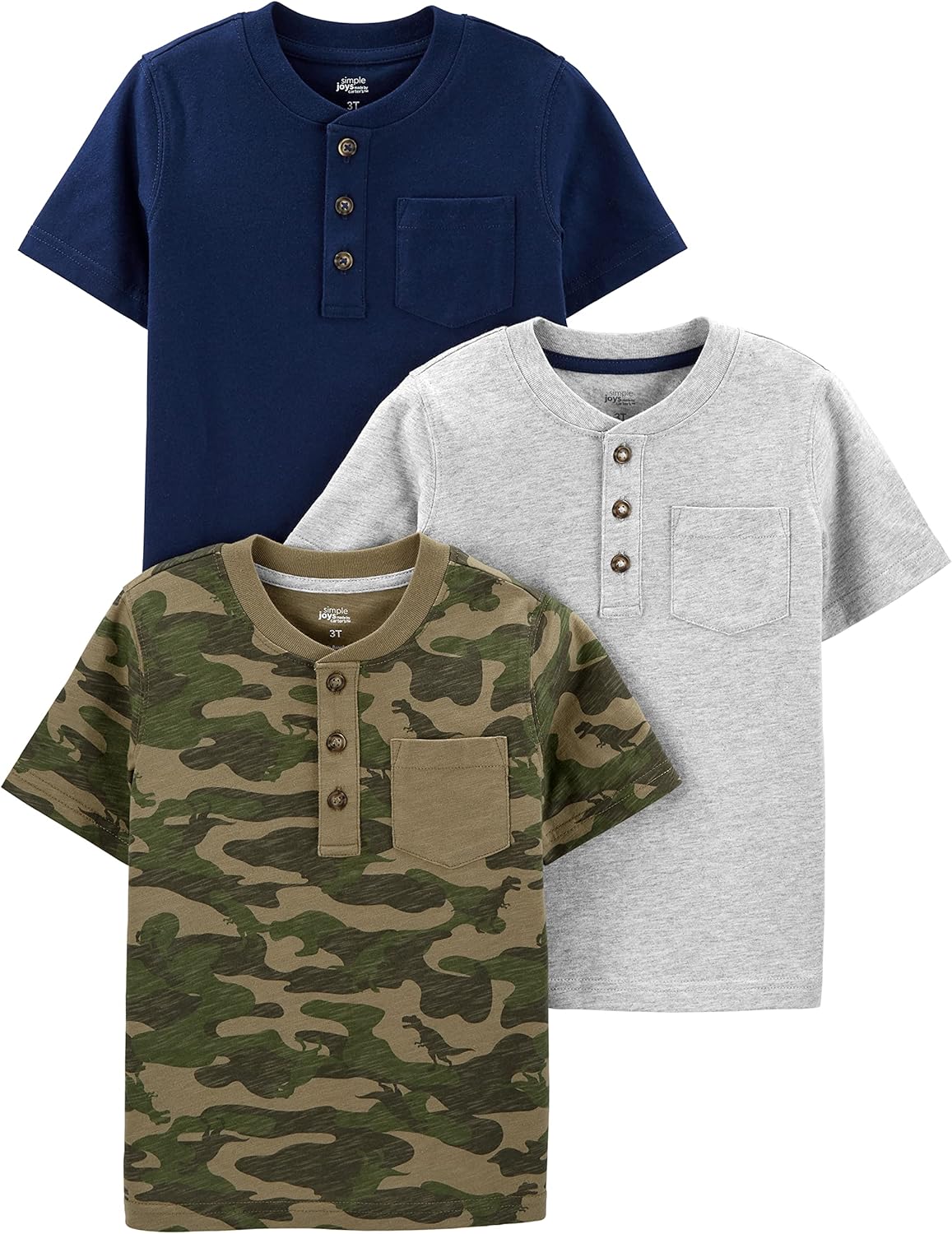 Simple Joys by Carters Baby Boys 3-Pack T-Shirts