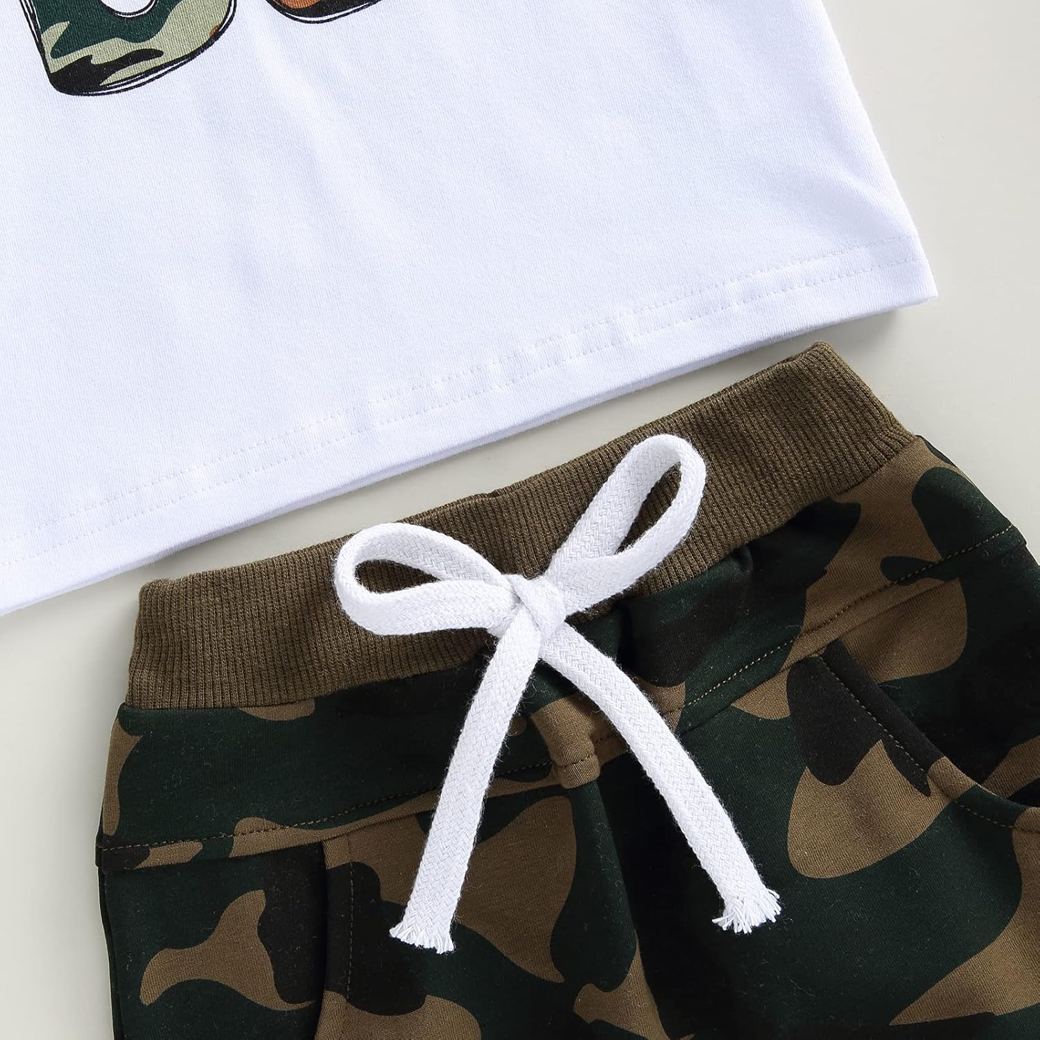 NZNDSHD Baby Boy Summer Clothes DaddysMamas Boy Matching Outfit