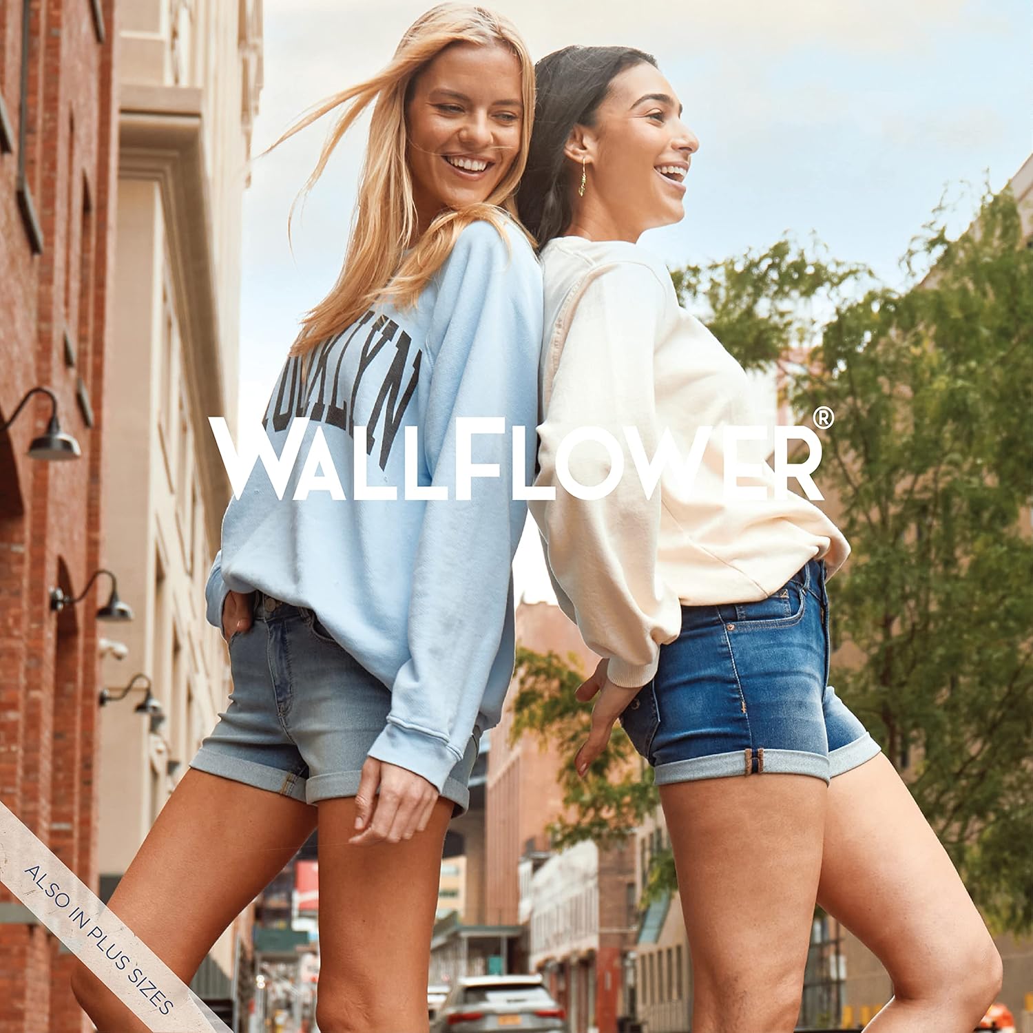 WallFlower Womens Trendy Junior Stretch Shorts
