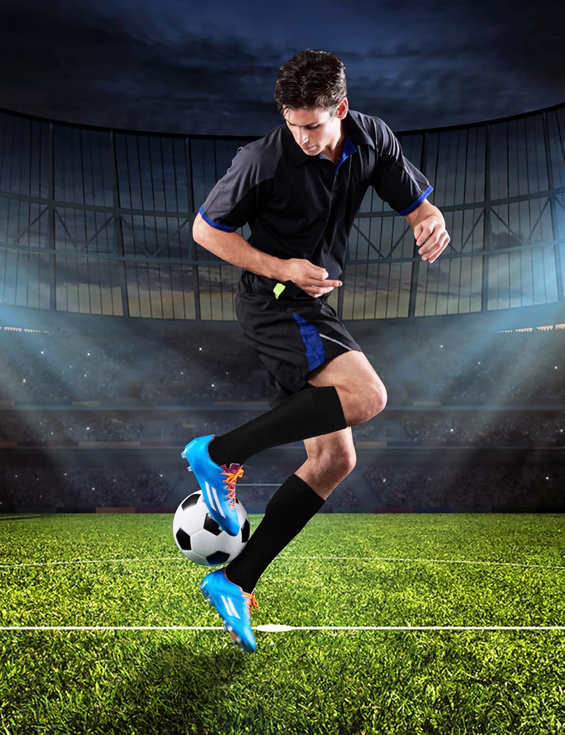Extreme Fit 23 Pack Soccer Socks for Kids Adults