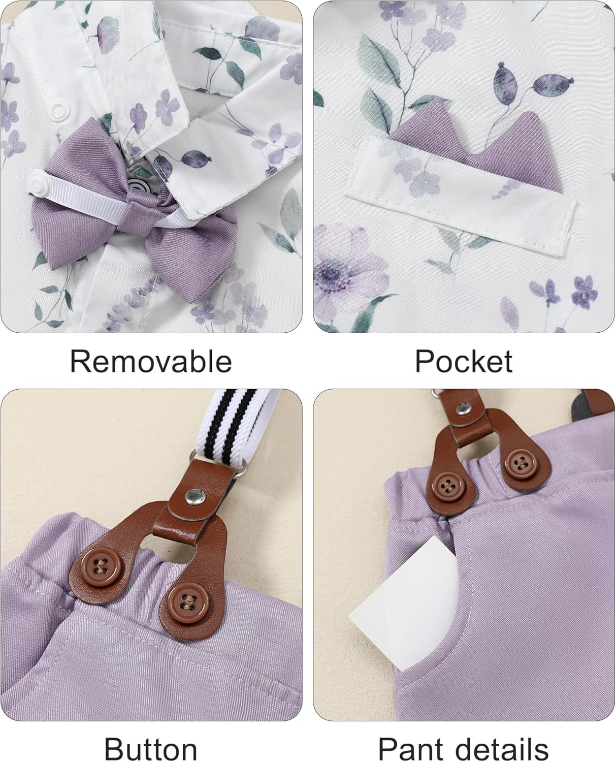 YUEMION Baby Boy Clothes Suits