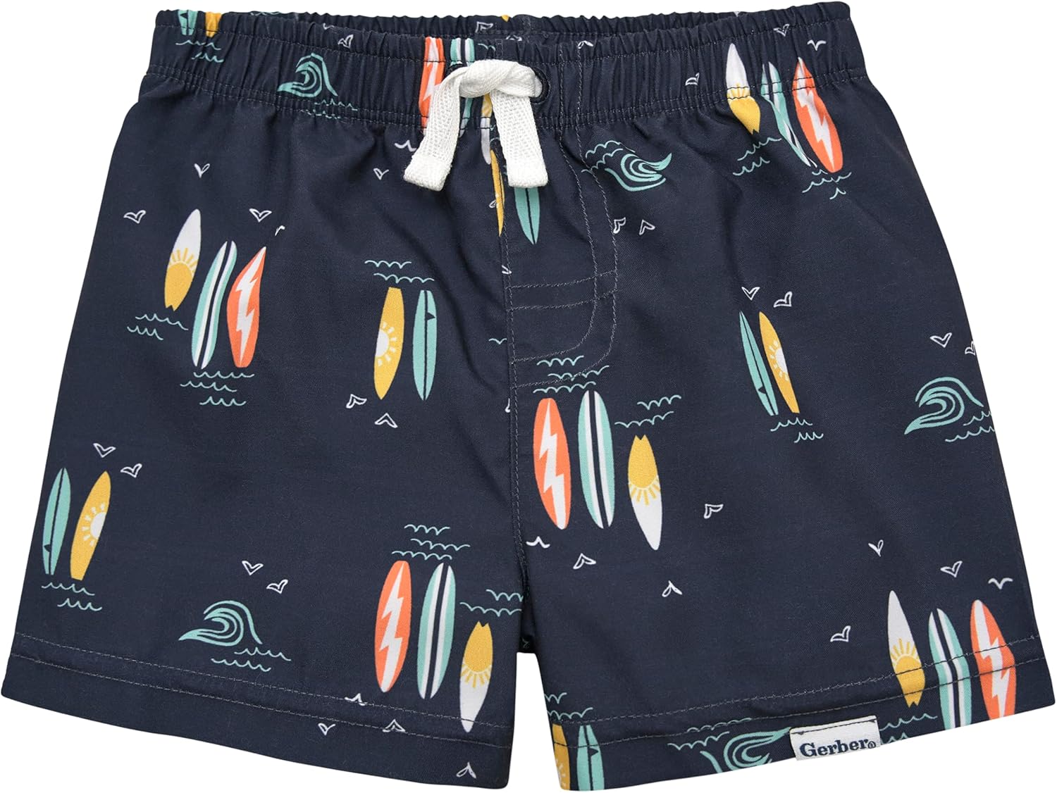 Gerber Toddler Boys Swim Trunks UPF 50