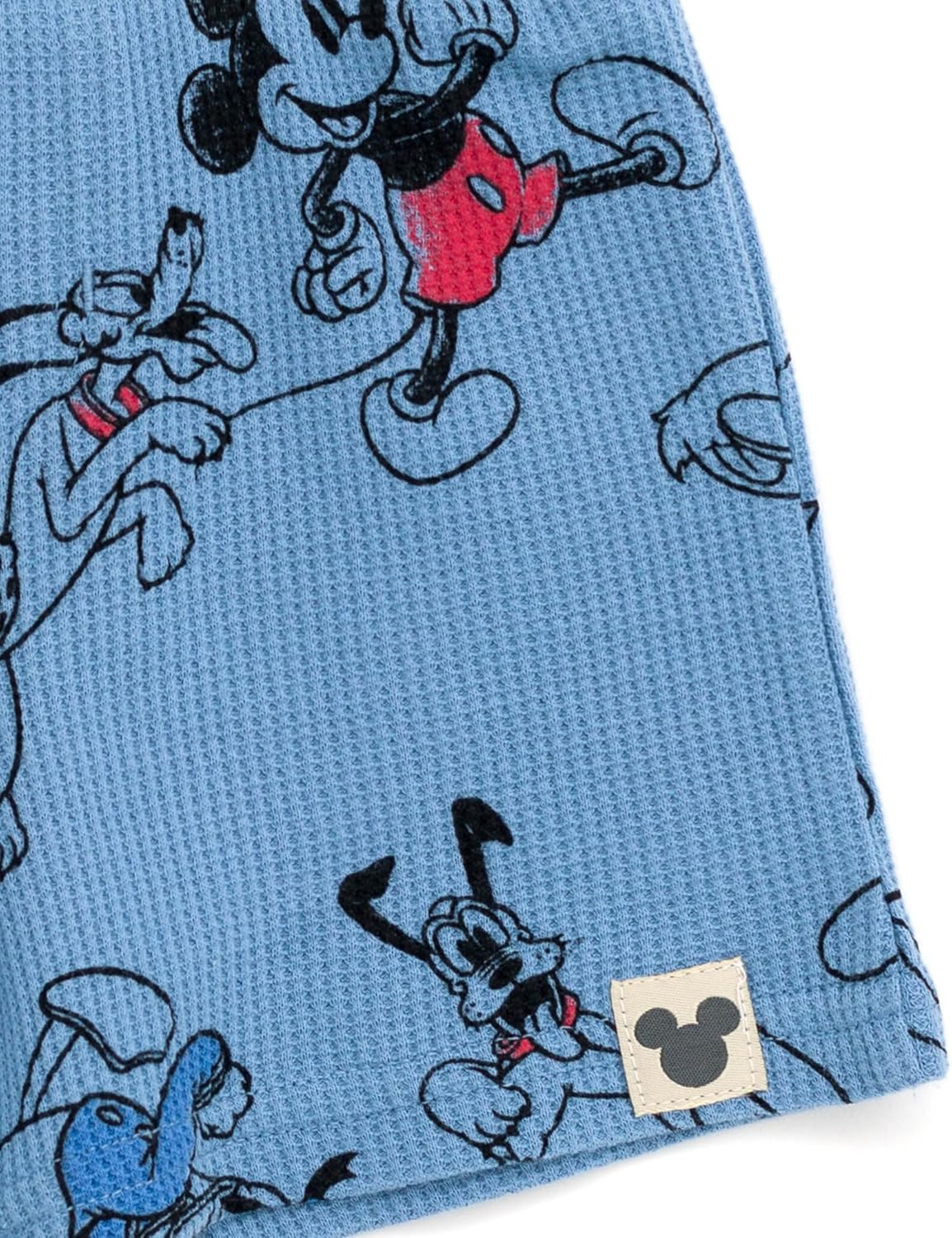 Disney Waffle Knit T-Shirt and Shorts Outfit Set for Infants