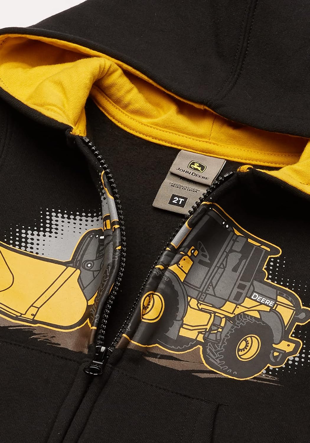 John Deere Tractor Toddler Soft Fleece Hoody