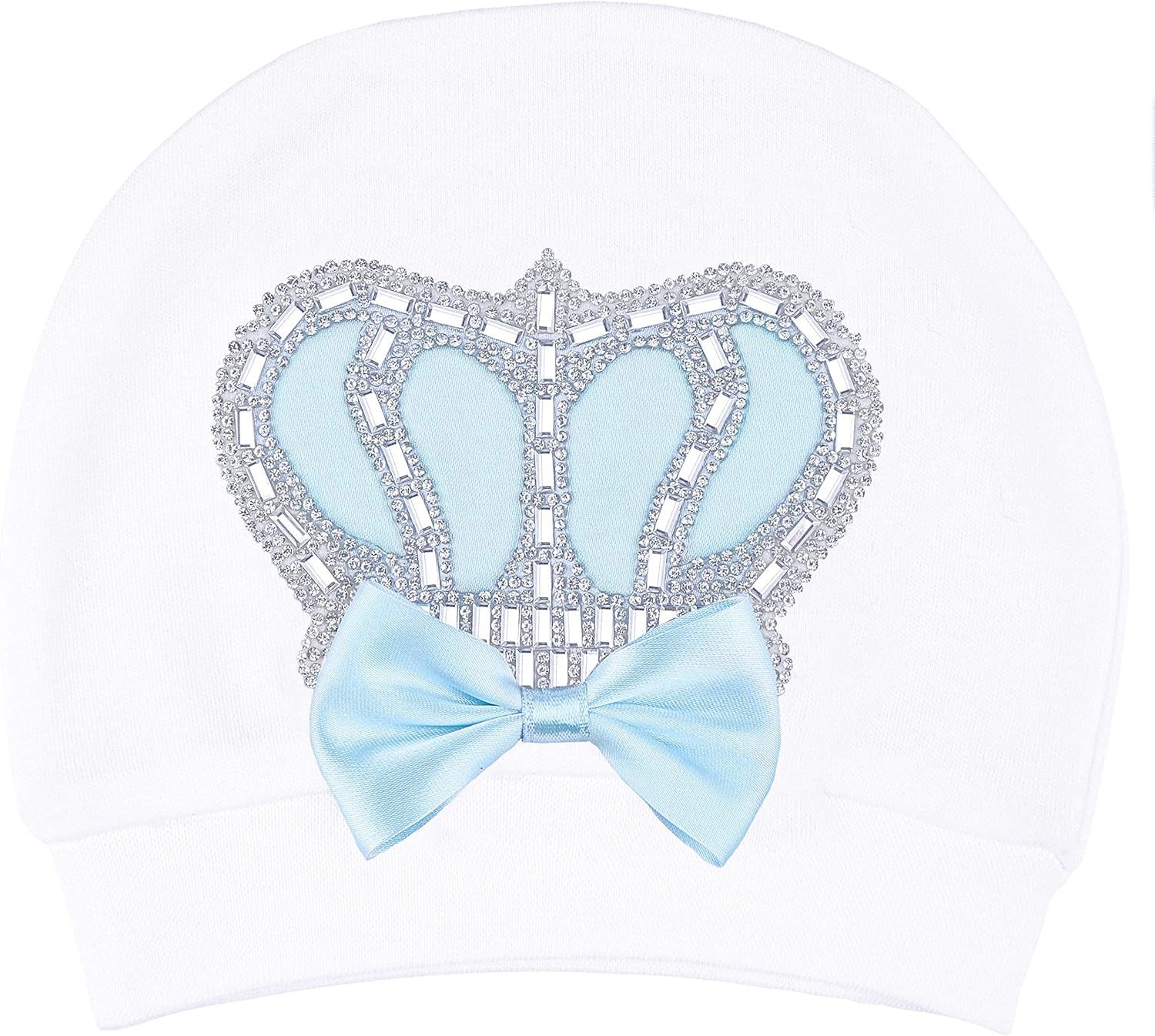 Lilax Baby Boy Jewel Crown Layette Set 4 Piece 0-3 Months