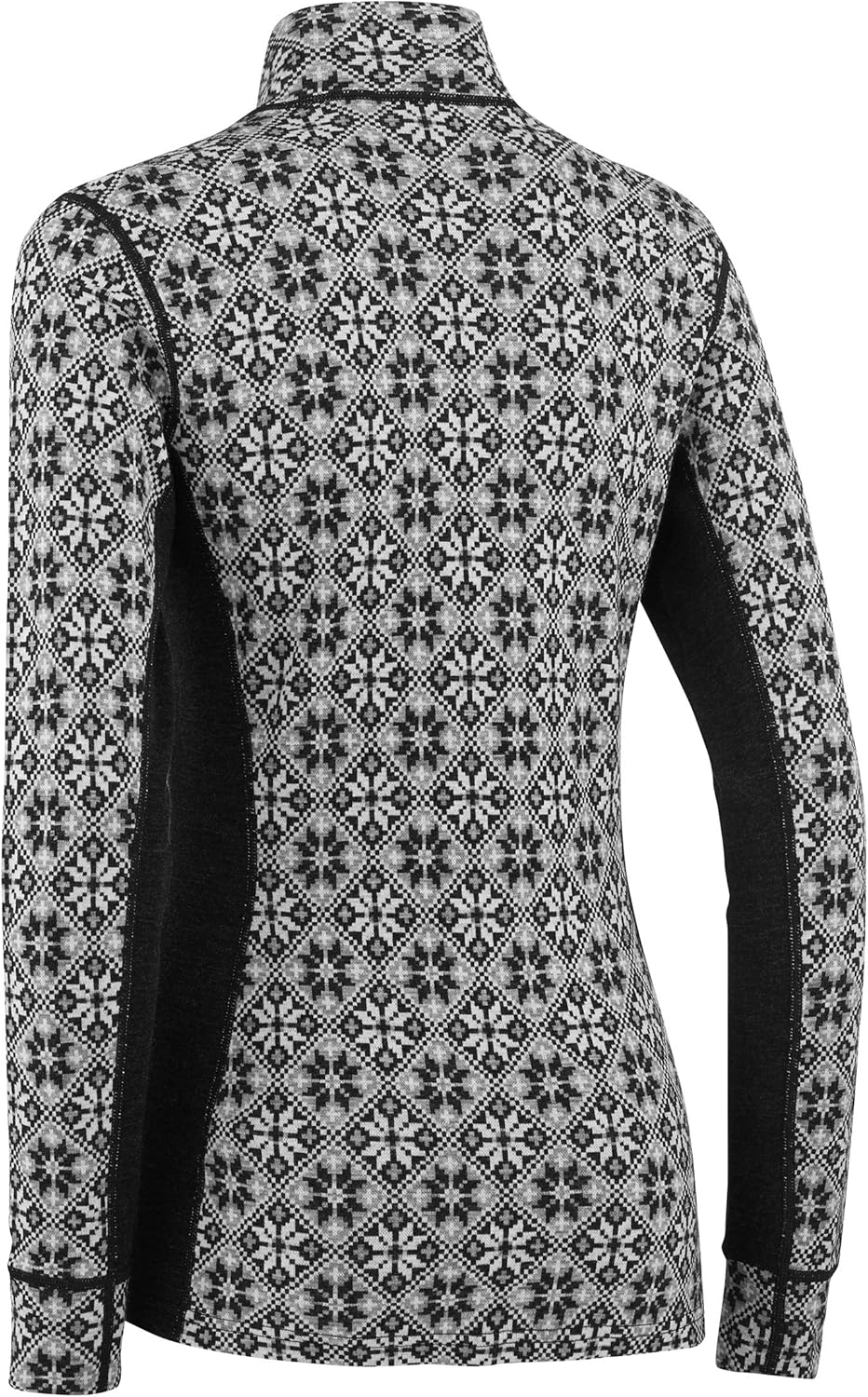 Kari Traa Rose Half Zip Womens Base Layer Top Quilted Warmth and Confidence