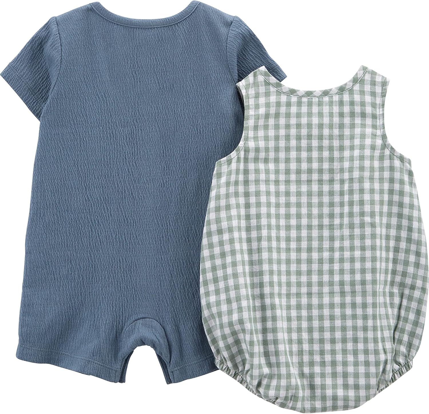 Simple Joys Button Rompers Baby Boys Real Comfy Mostly Style