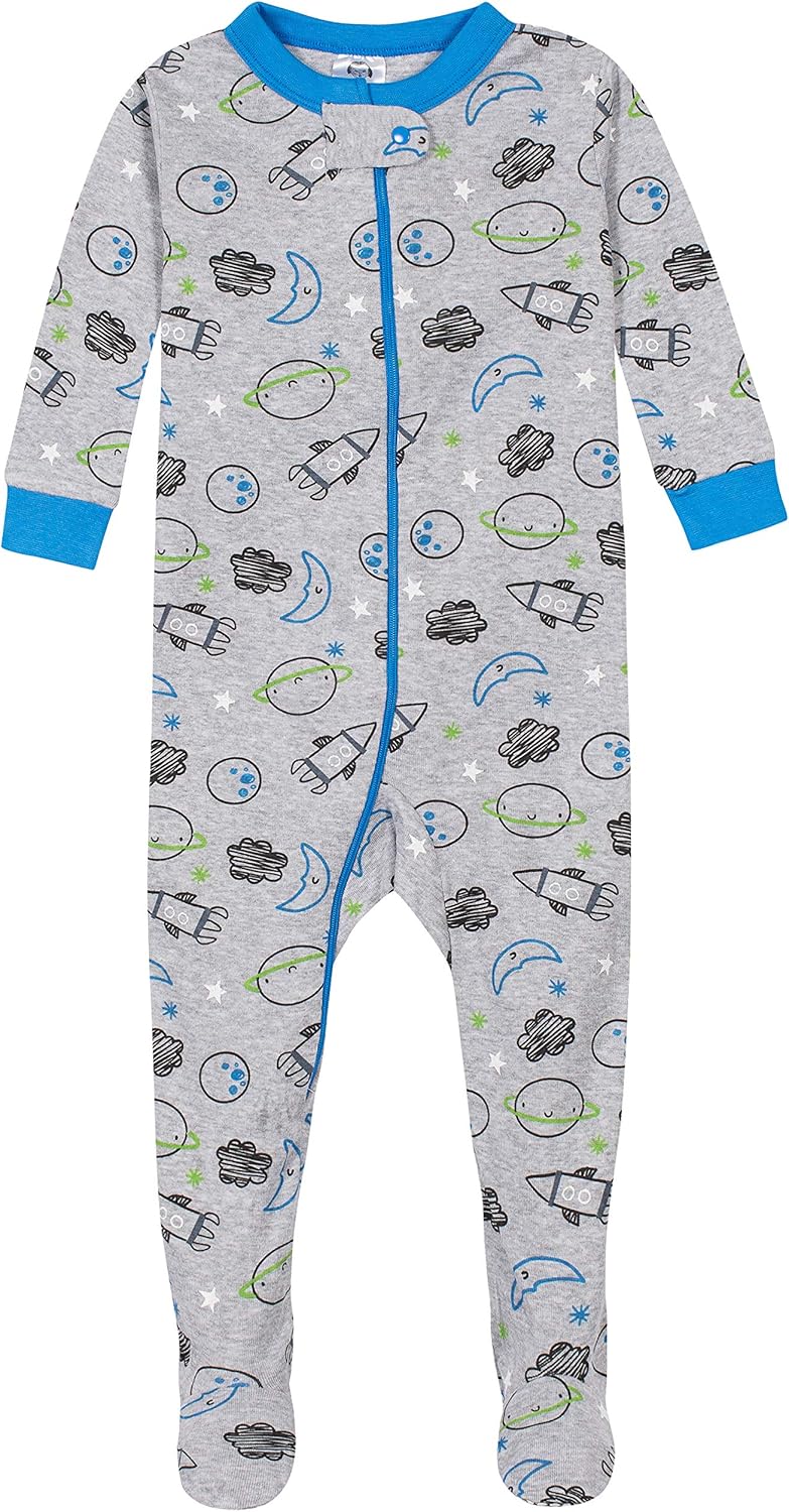 Gerber Baby Boys Pajamas for Safe Sleep Style