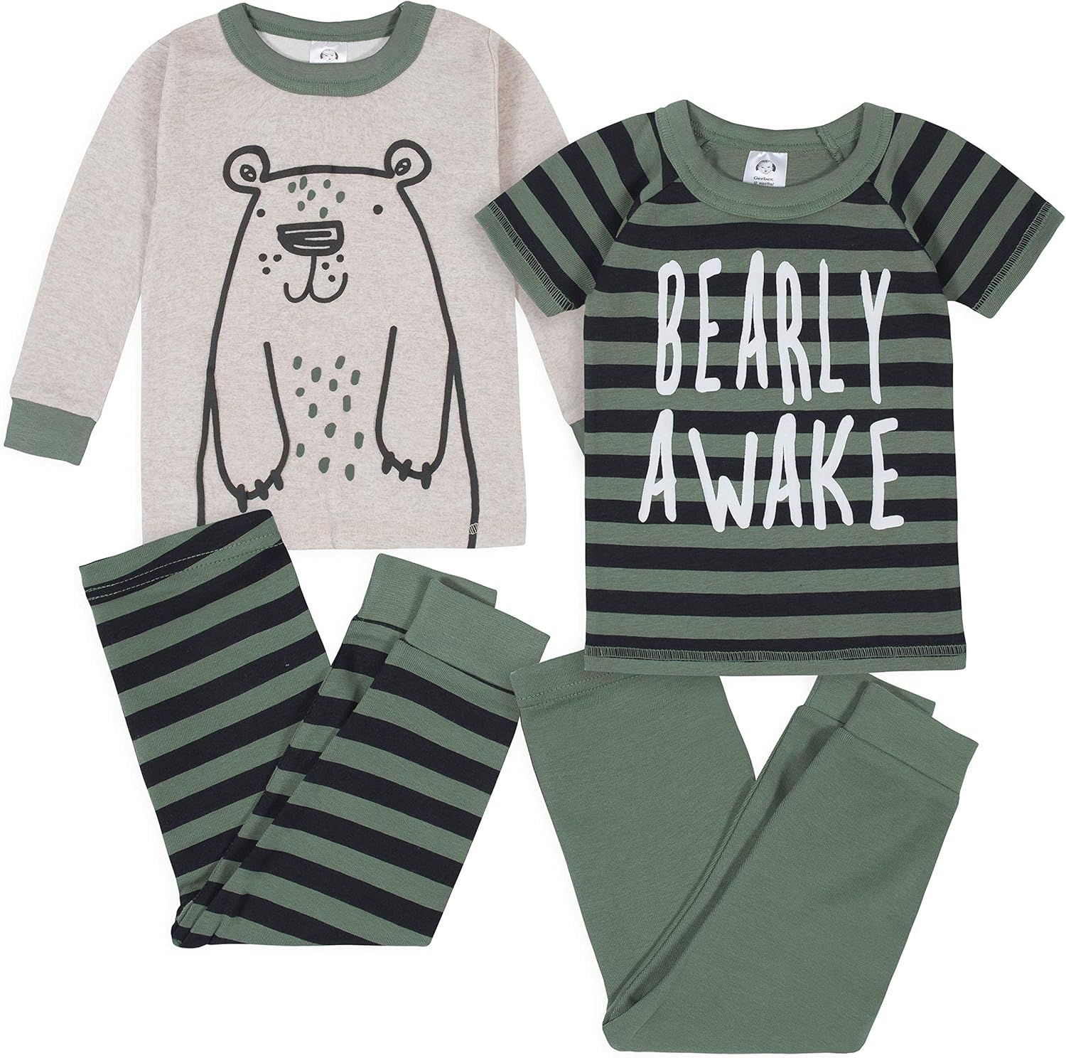 Comfortable and Secure Pajama Set for Gerber-Approved Toddler