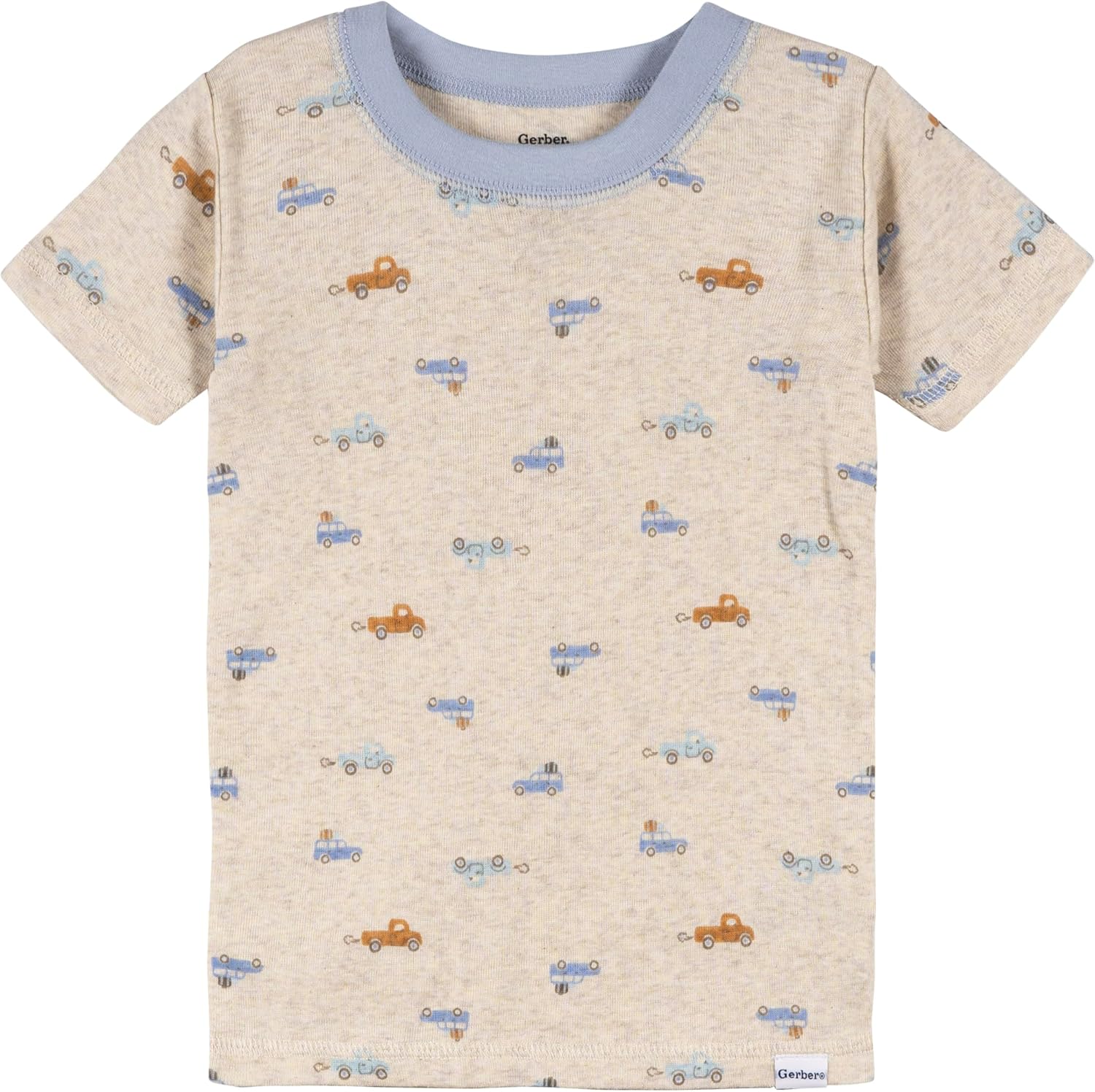 Gerber Baby Boys Toddler Snug Fit 4-Piece Pajama Set